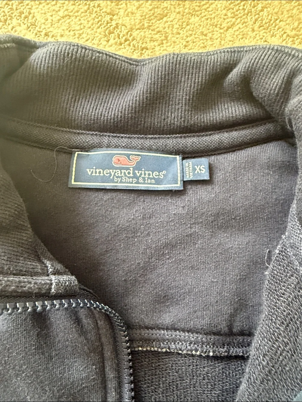 Vineyard Vines Men’s Navy Half-Zip Pullover